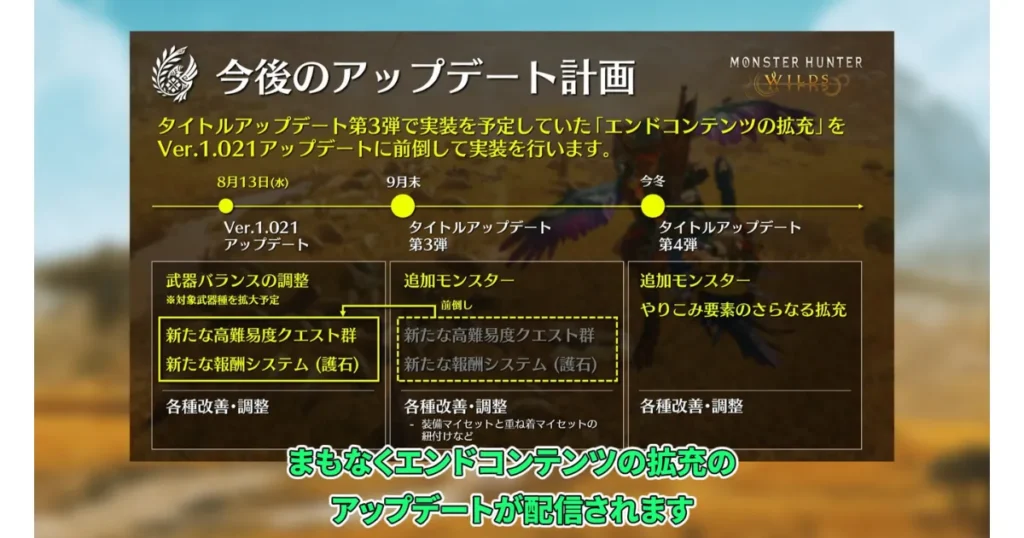 wilds-new level of quest difficulty-equipment-1の説明画像1
