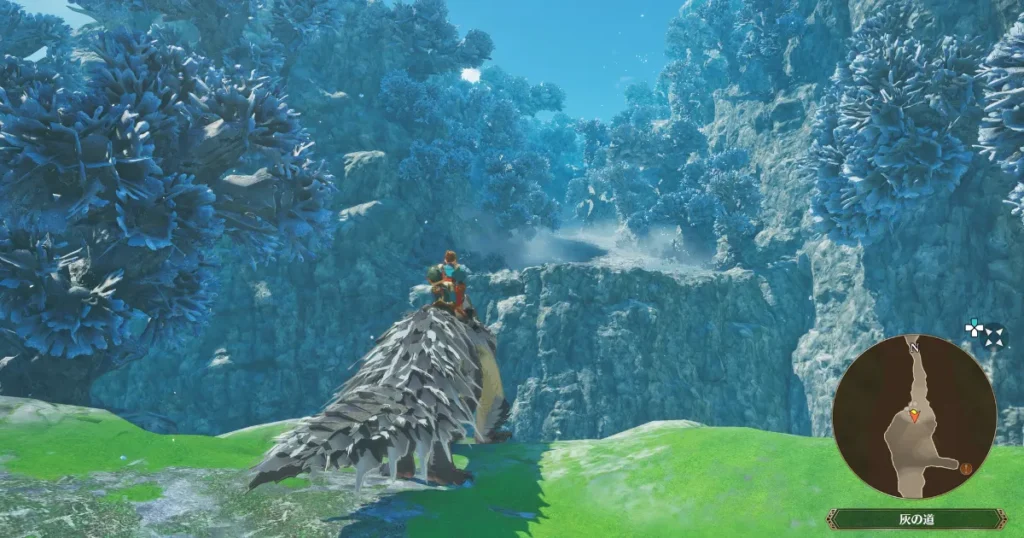 灰の道の体験版では通れない場所