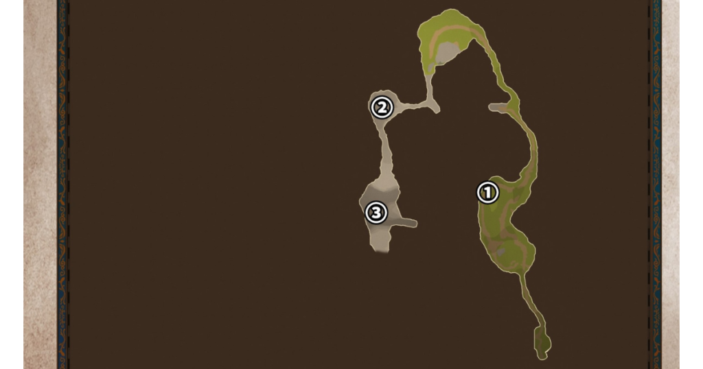 痕跡マップ灰の道