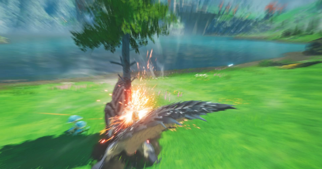 タルアイルーへの先制攻撃