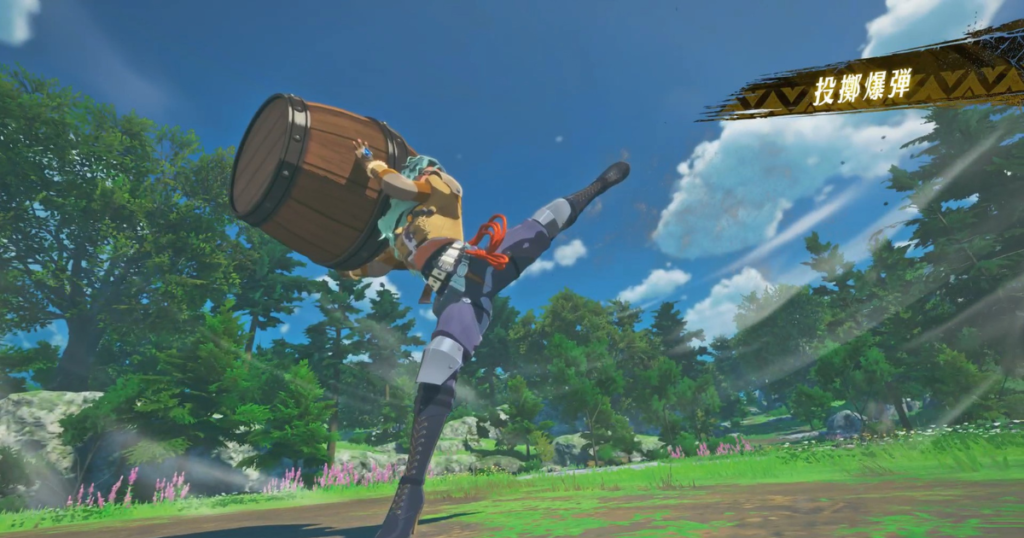 キートの投擲爆弾