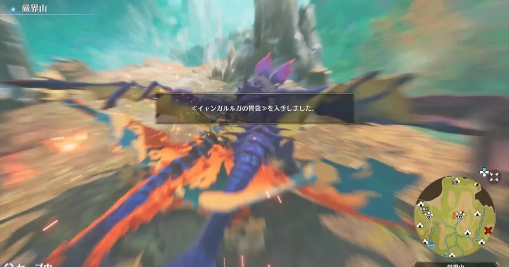 イャンガルルガの胃袋