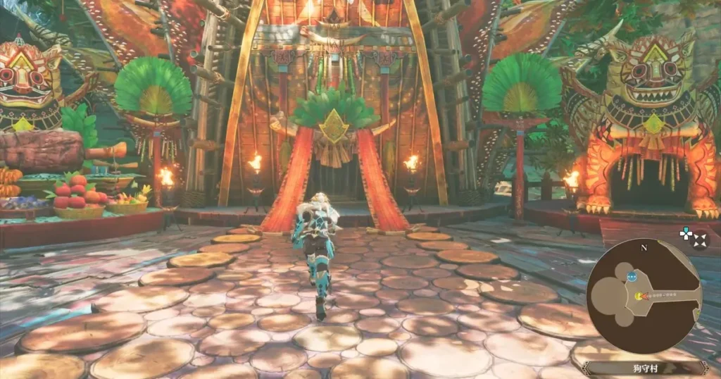 コウの家に行く