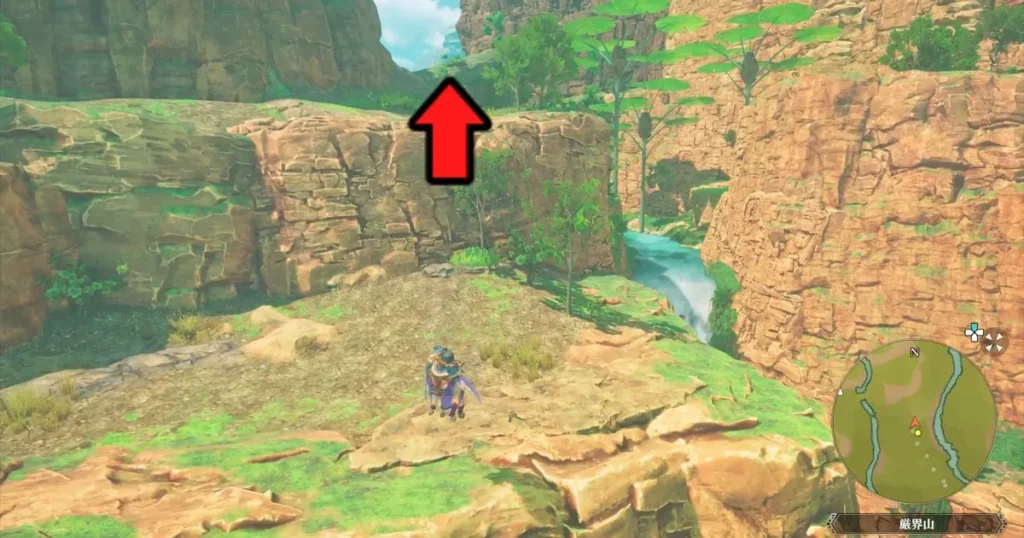 さらに壁を登る