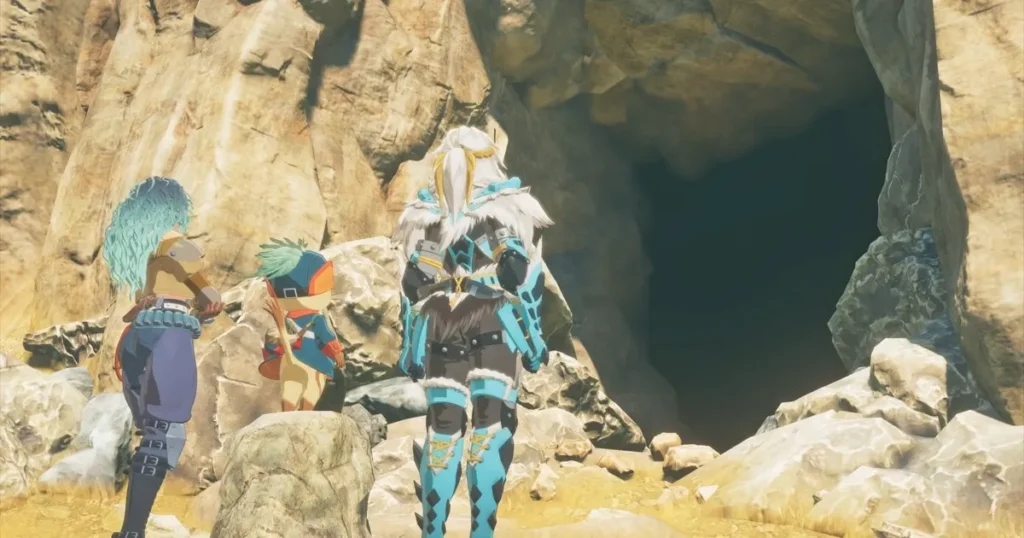 昇隆の岩窟入口