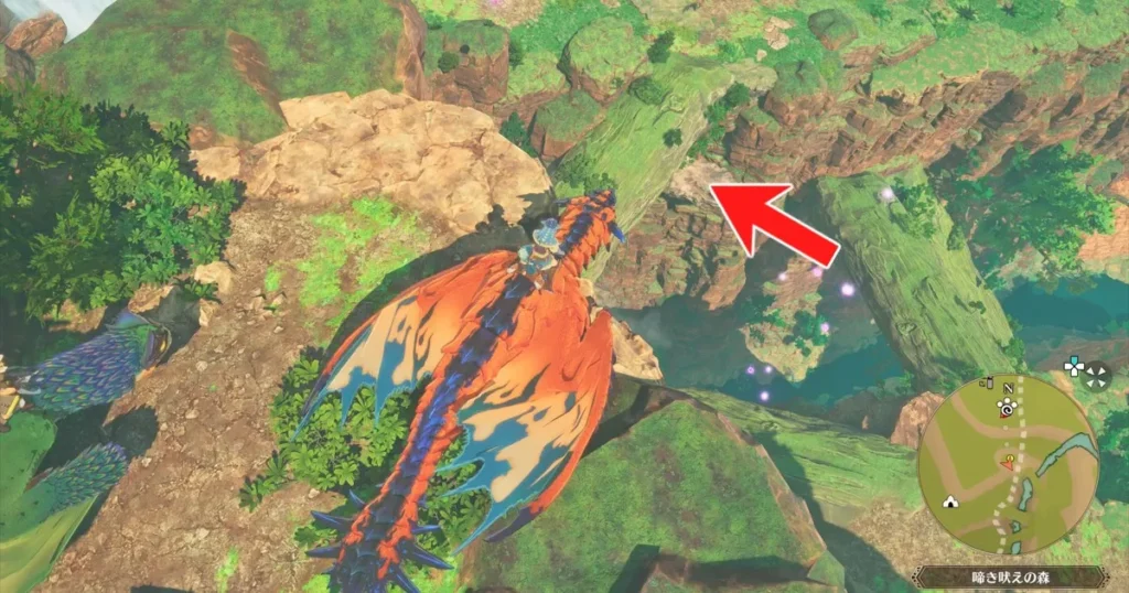 カナルタ深林のプーギー16の居場所