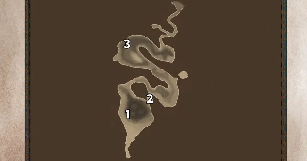 マップ死の淵(プーギー位置あり)