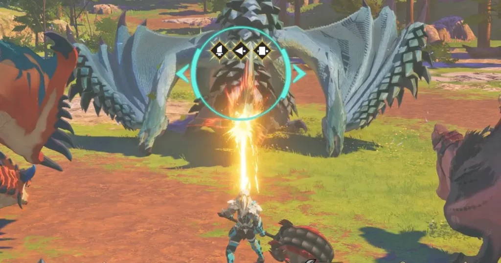 侵獣セルレギオスと真っ向勝負