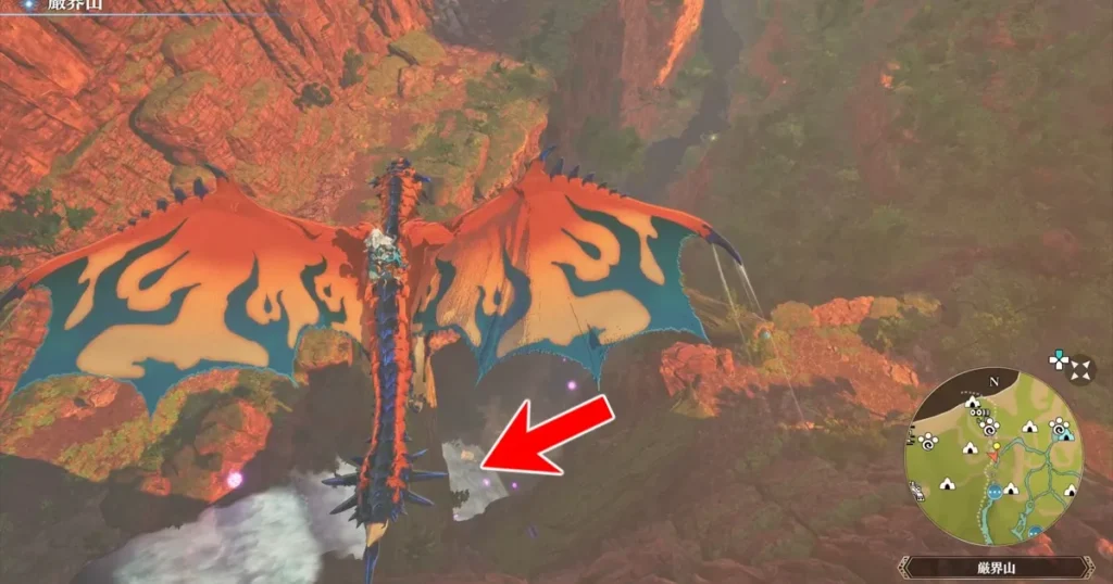 侵獣ショウグンギザミの居場所3