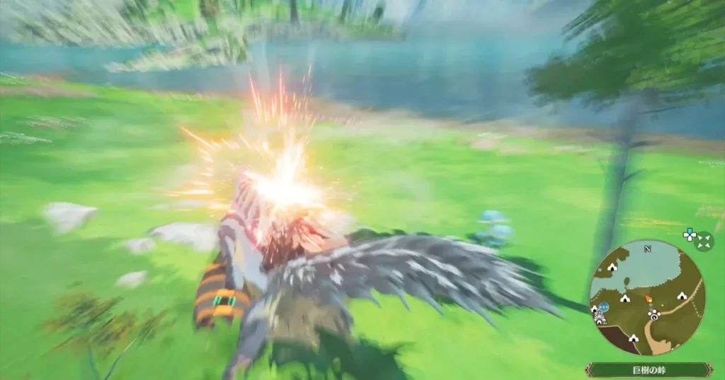 大タルアイルーに先制攻撃1