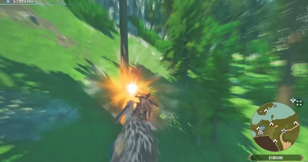 大タルアイルーに先制攻撃4