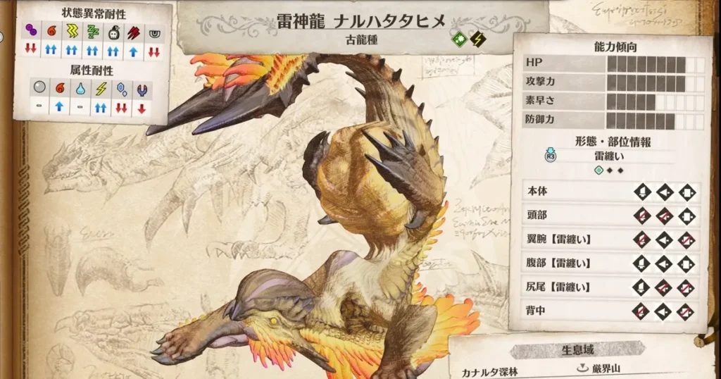 ナルハタタヒメの情報