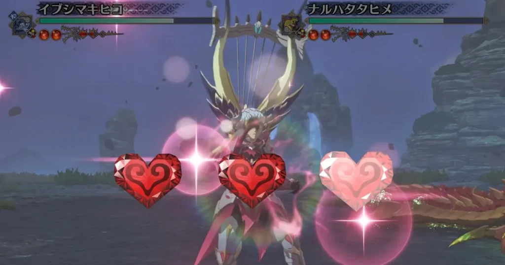 気合のカタマリでライフポイントを回復