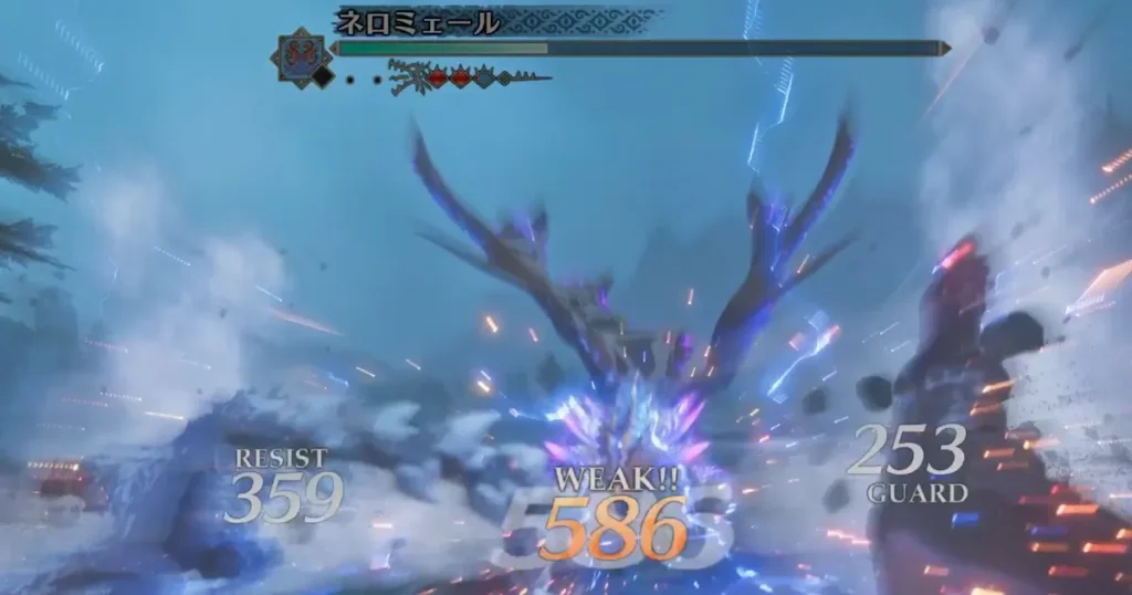 ヴロ・スパークルで全体攻撃