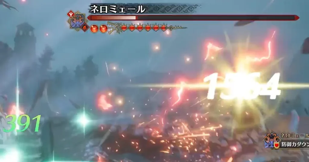 アルシュベルドがナイトサーヴァントで攻撃しつつ回復