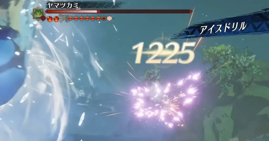 引き続きヤマツカミを削る