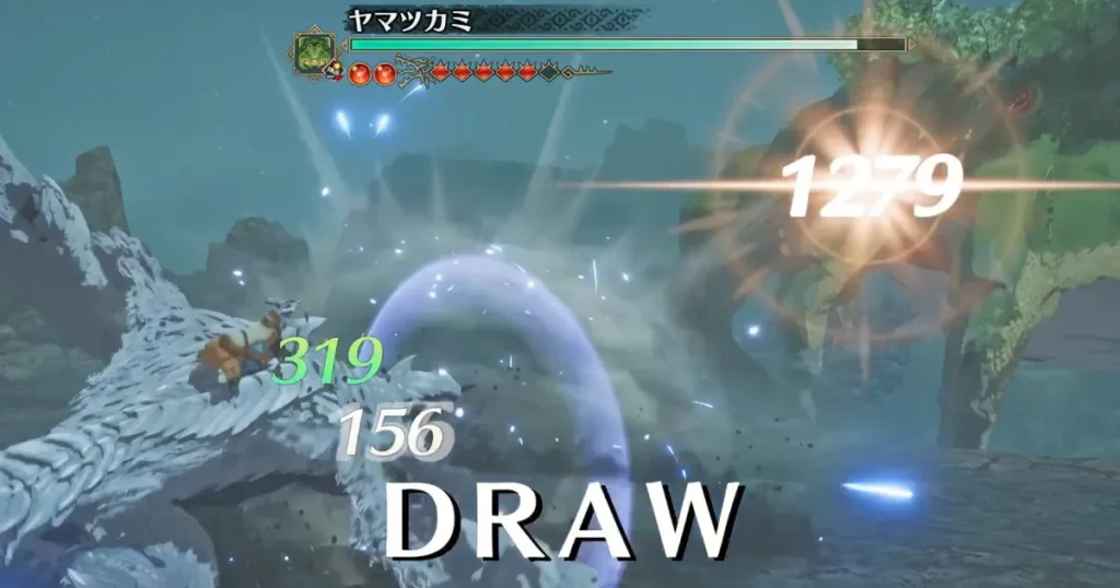 真っ向勝負でドロー