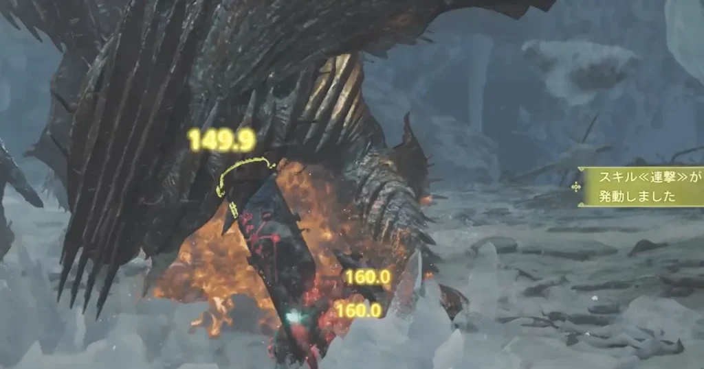 歴戦王ジン･ダハド星10を溜め砲撃で攻撃