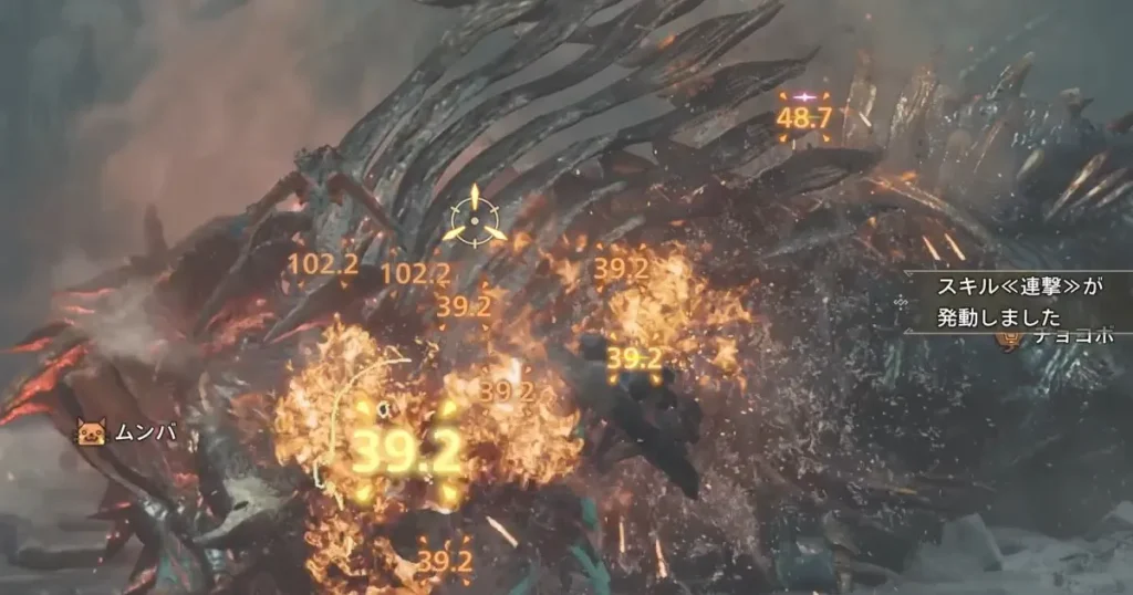 歴戦王ジン･ダハド星10を集中弱点攻撃