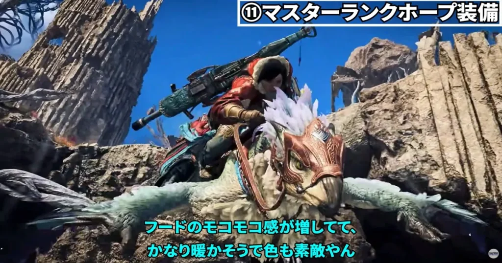 ⑪マスターランクホープ装備